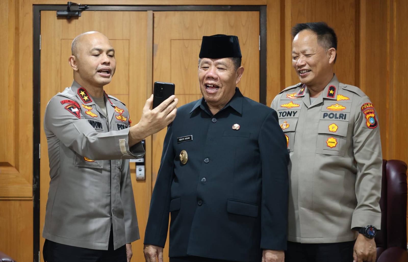 Silaturahmi Ke Gubernur, Irjen Pol Hendro Pandowo : Siap Dukung Kebijakan Pemda Untuk Pembangunan Babel