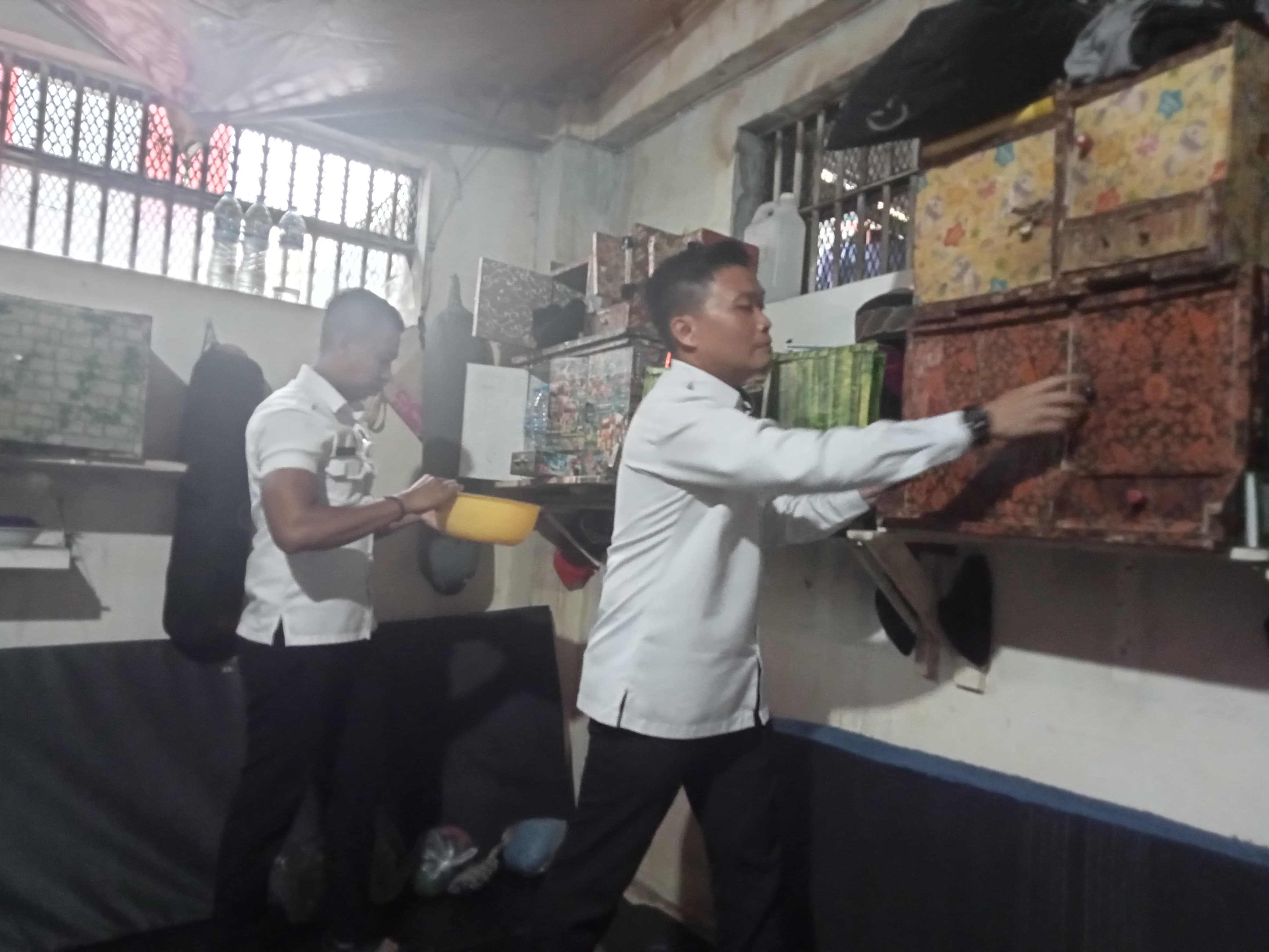 Cegah Gangguan Kamtib, Lapas Narkotika Pangkalpinang Intensifkan Razia Kamar Hunian
