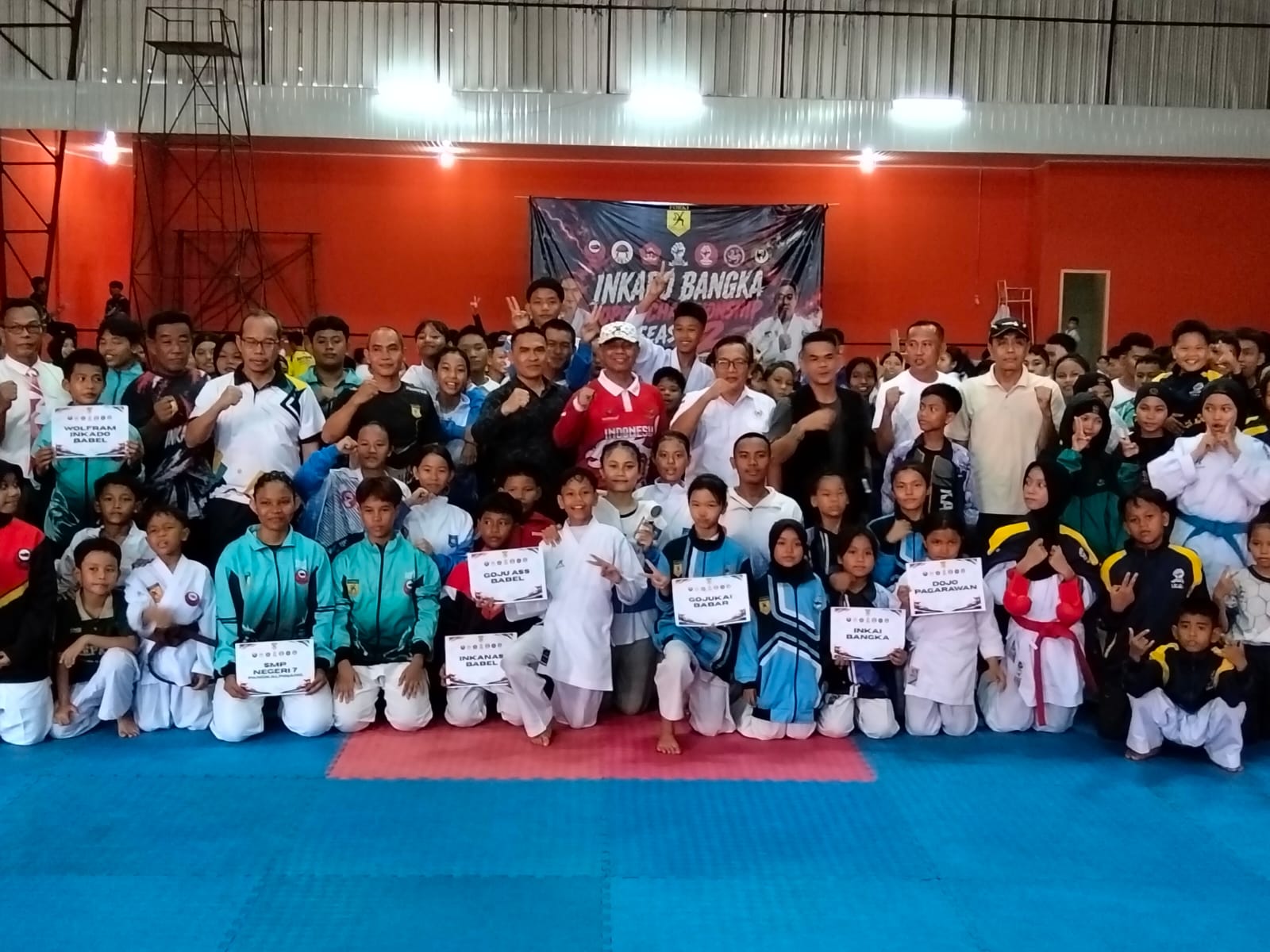 Ratusan Atlet Karate Bertanding di INKADO Bangka Open Season II Championship 2026