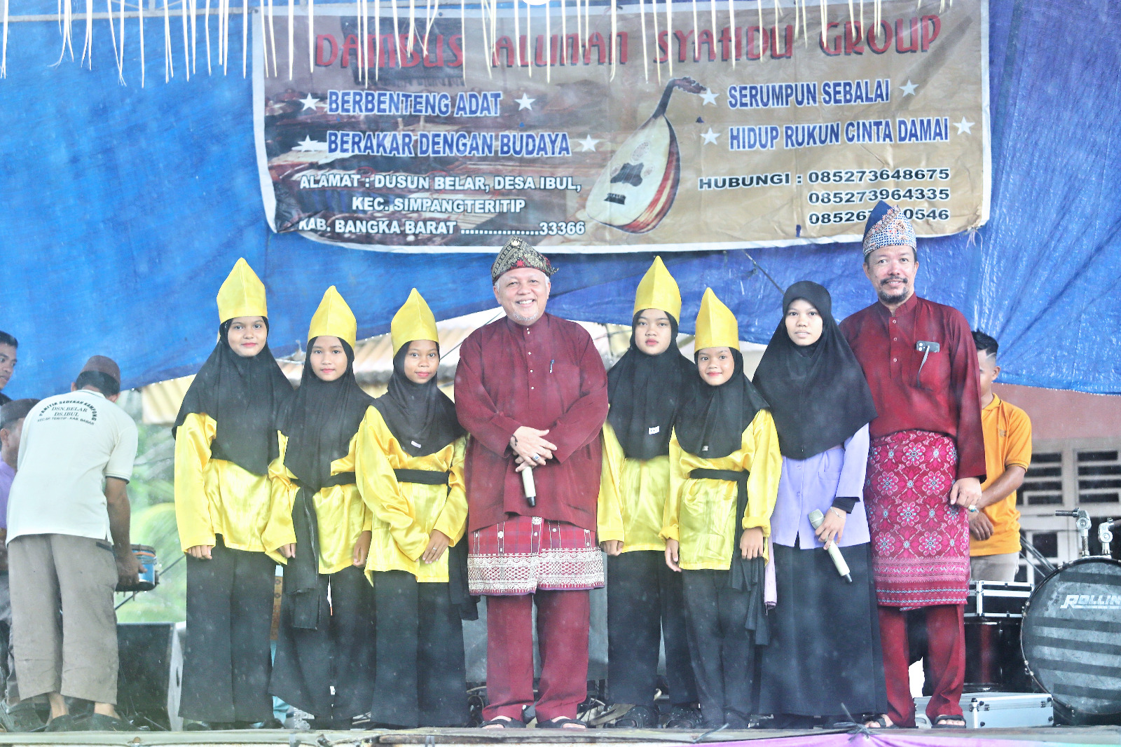 Pesta Adat Dusun Belar 2024 Meriah, Ini Pesan Bupati Sukirman