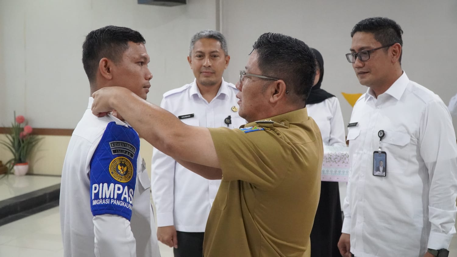Kantor Imigrasi Kelas I TPI Pangkalpinang Gelar Sosialisasi dan Pencanangan Desa Binaan