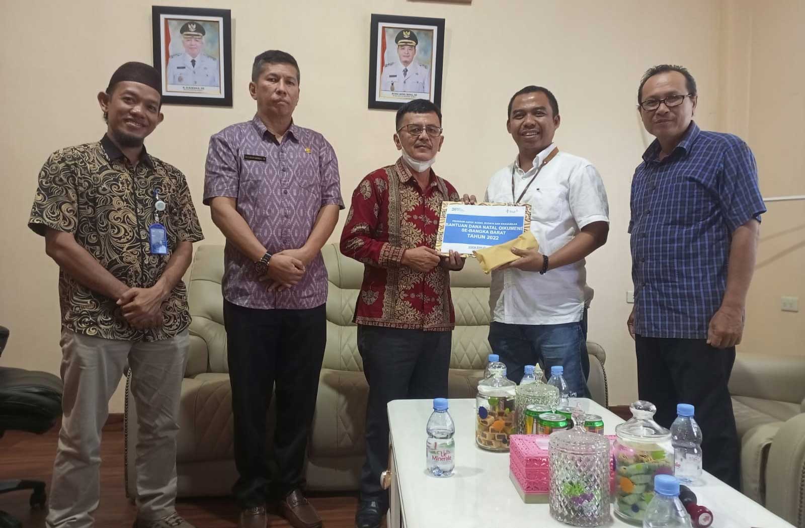 BAMAG LKKI Bangka Barat Bakal Gelar Natal Bersama, PT Timah Tbk Serahkan Bantuan