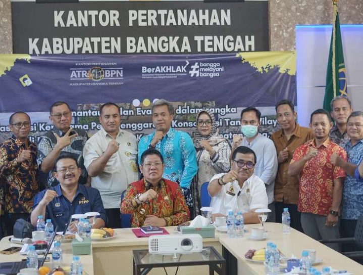 Pemkab Bateng Dukung Konsolidasi Tanah Desa Kurau dan Desa Kurau Barat