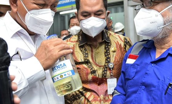 Mantap.. Produksi Banyuasin, Melebihi Pertamax Turbo, BBM Ron 115 