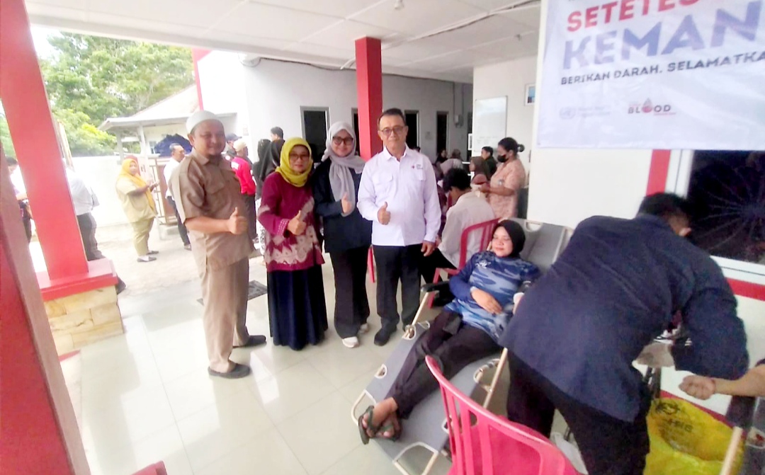 Hari Donor Darah Sedunia, PMI Bangka Kumpulkan 100 Kantong Darah