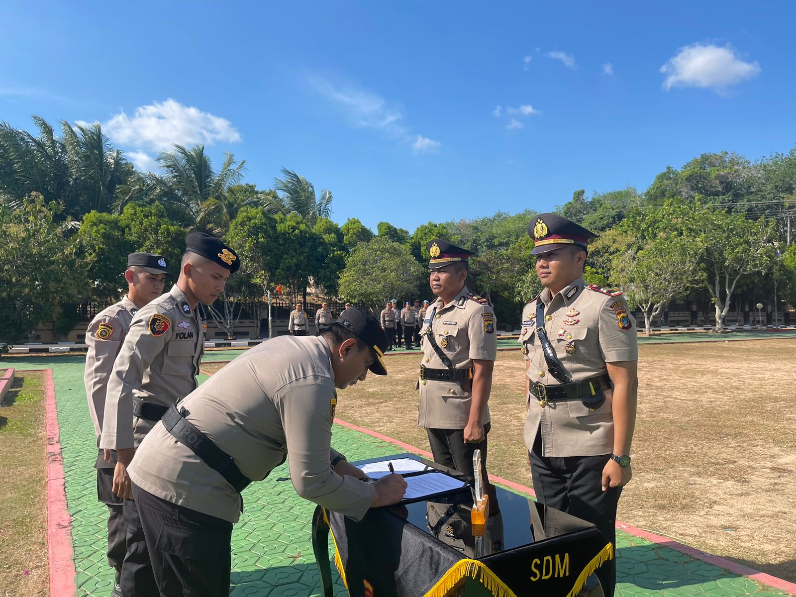 Gantikan Iptu Junaidi, Iptu William Pimpin Polsek Simpang Rimba