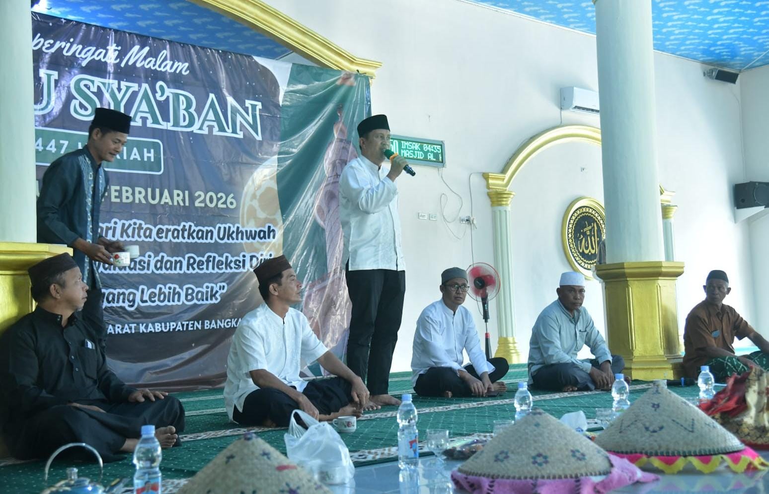 ​Peringati Nisfu Sya’ban 1447 H di Penagan, Bupati Fery Ajak Perkuat Ukhuwah 