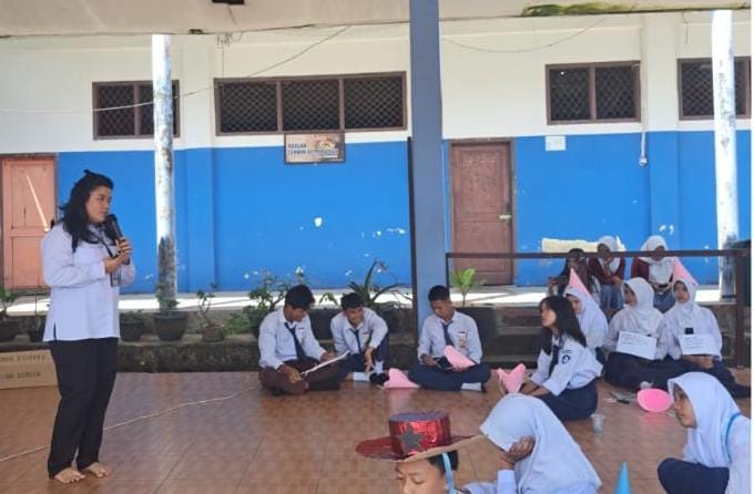 BNN Basel Berikan Sosialisasi  di MPLS SMA YPK Toboali
