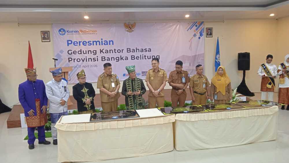 Tempati Gedung Baru, Kantor Bahasa Babel Diminta Punya Semangat Baru