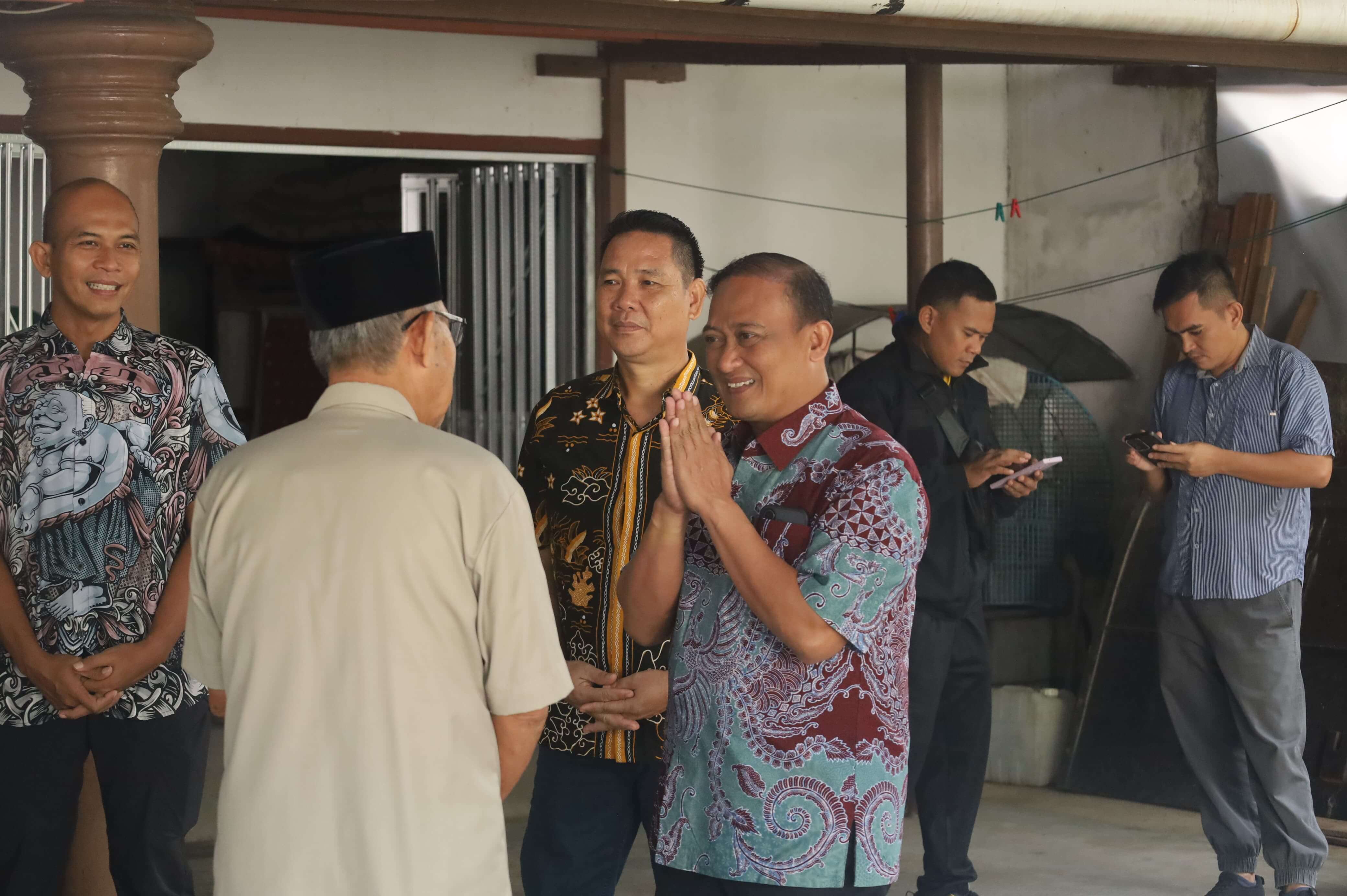 Dir Intelkam Polda Kep. Babel Laksanakan Anjangsana ke Purnawirawan dan Warakawuri Polri