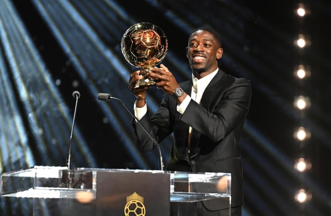 Kalahkan Lamine Yamal, Ousmane Dembele Sabet Ballon d'Or 2025