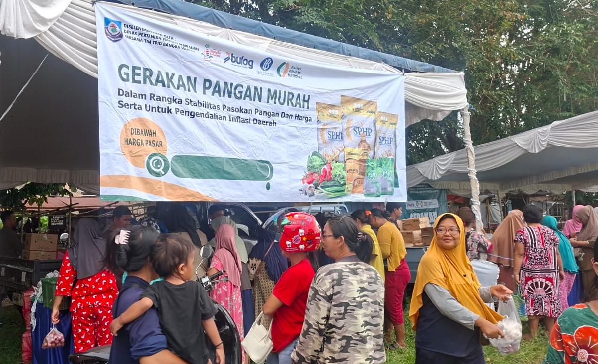 Pemkab Basel Distribusikan 1,7 Ton Beras Tekan Harga Pasar 