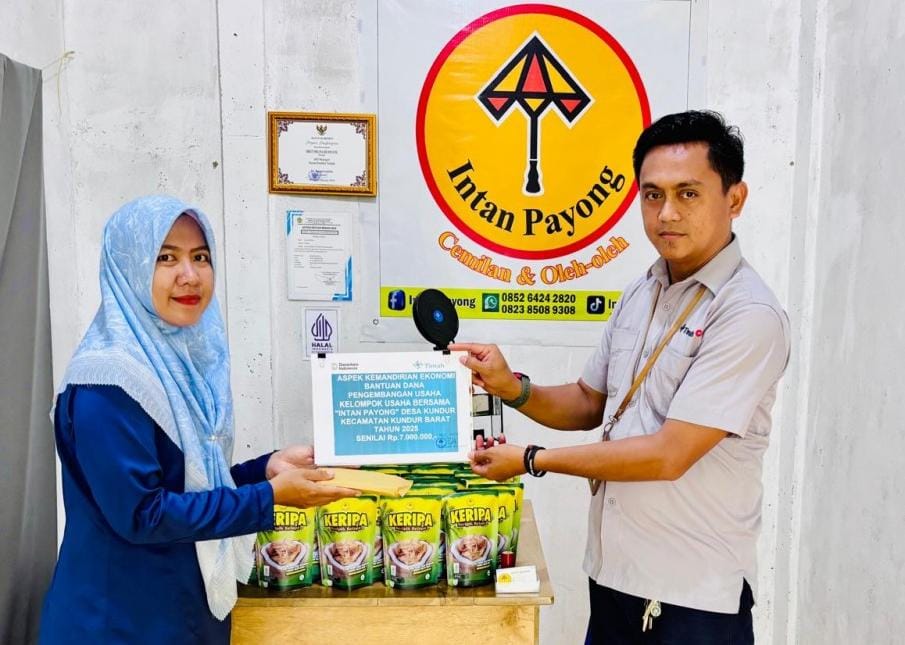 Sinergi Gerakan Ekonomi Rakyat, PT Timah Tbk Bantu UMKM KUBE Intan Payong Perkuat Kapasitas Produksi