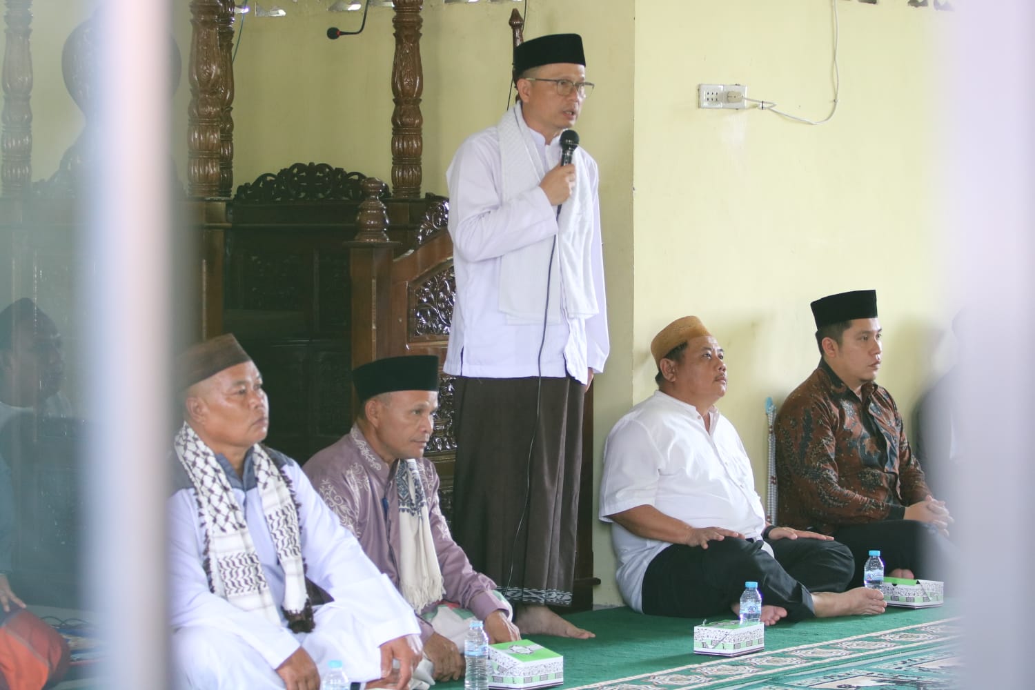 Silahturahmi dengan Warga, Algafry Ingatkan Waspadai Cuaca Ekstrem