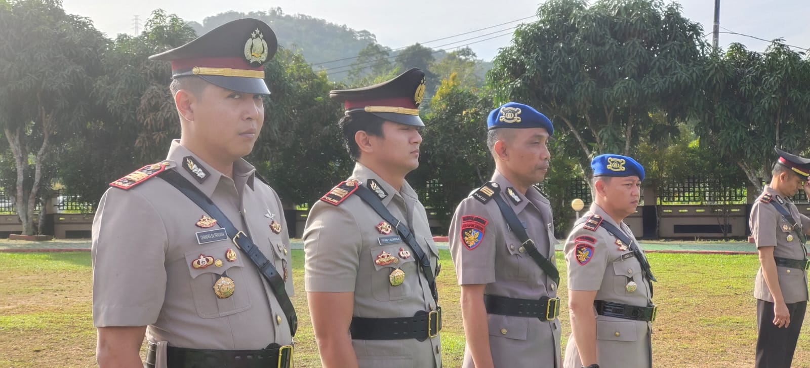 Perwira Polres Basel Berganti, Ini Daftarnya