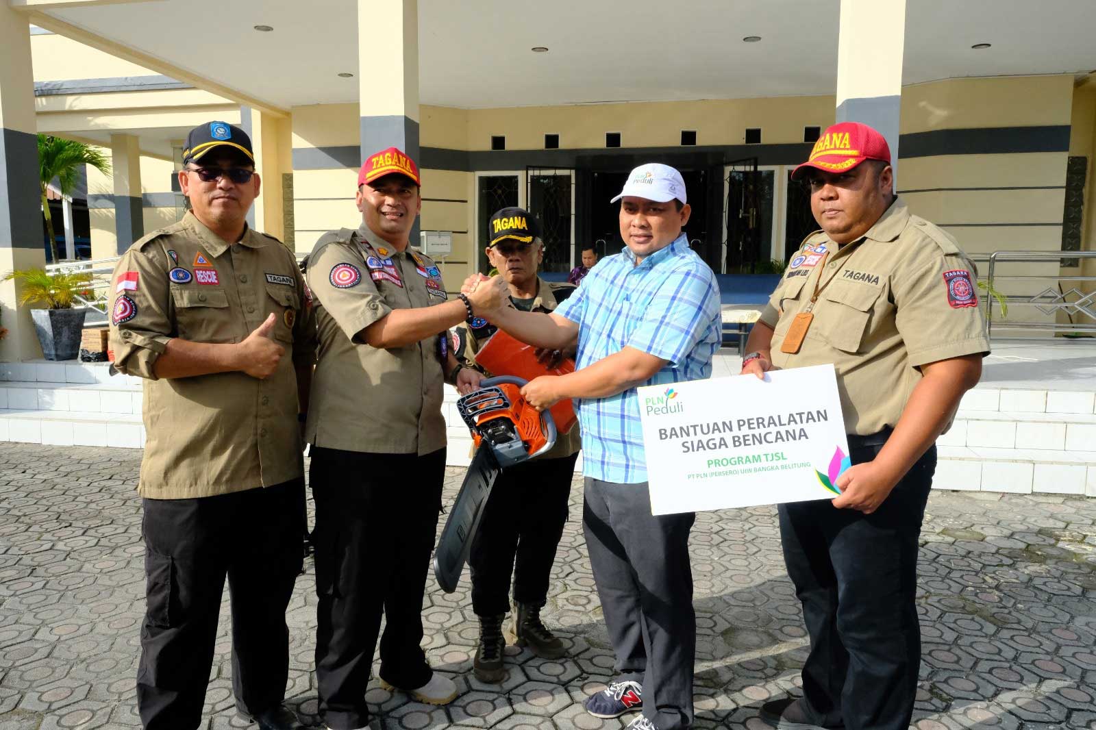 PLN Peduli dan Tagana Babel Sinergi Siaga Bencana Hadapi Cuaca Ekstrim