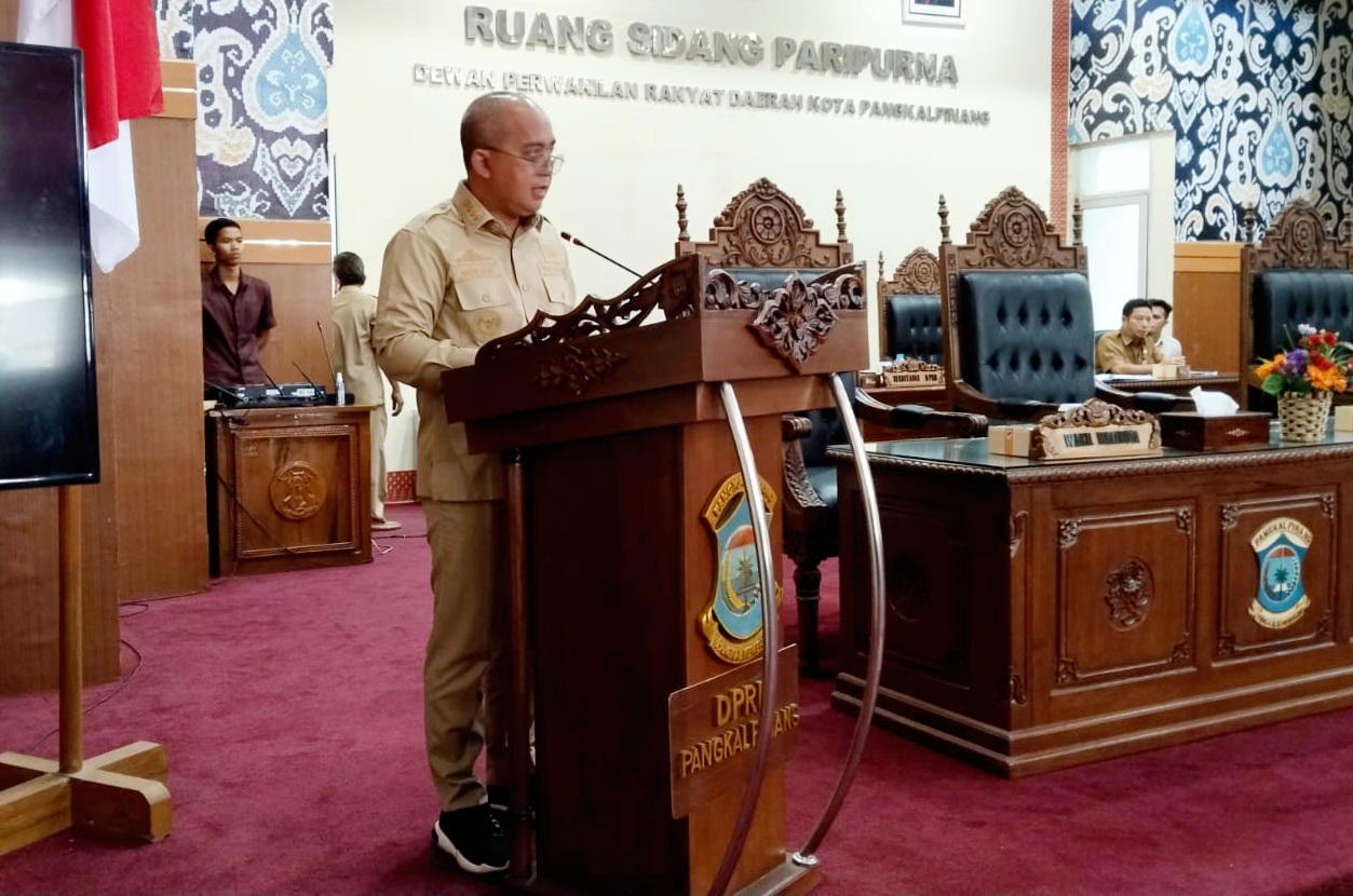 APBD Perubahan Disahkan, Wako Molen: Semoga Senyum Diwajah Kota Pangkalpinang Semakin Nampak