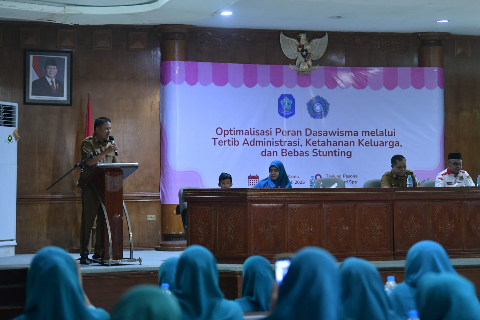 Bupati Bangka Buka Bimtek Peran Dasawisma, Dorong Percepatan 10 Program Pokok PKK   