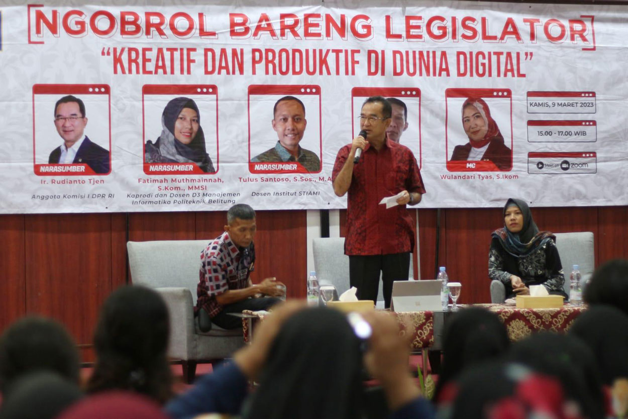 Rudianto Tjen Motivasi Warga Kreatif dan Produktif dalam Berwirausaha