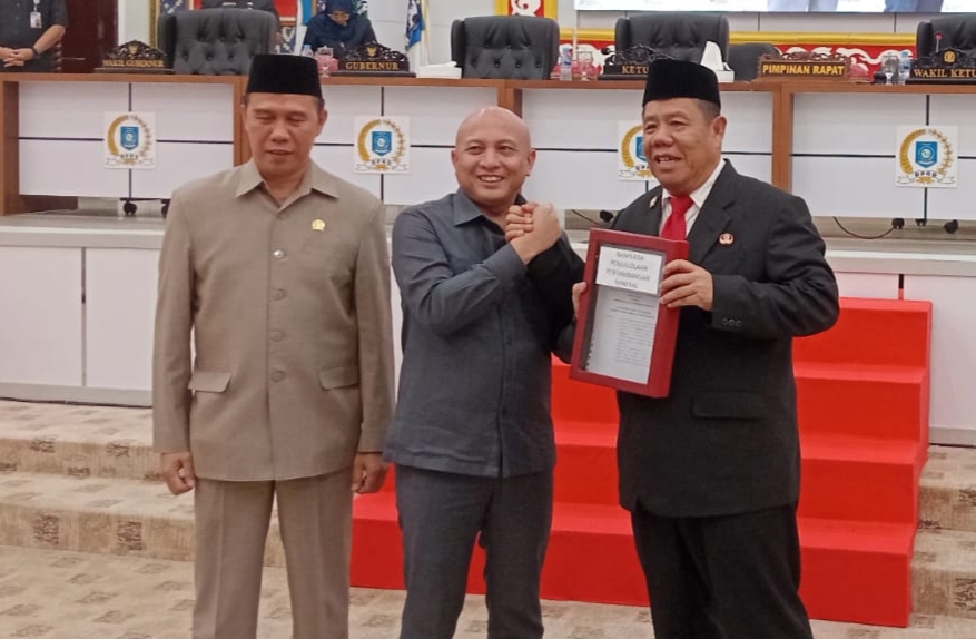 Gubernur Hidayat Berharap Secepatnya, Ketua DPRD Targetkan Pengesahan Perda IPR/WPR Sebelum Lebaran