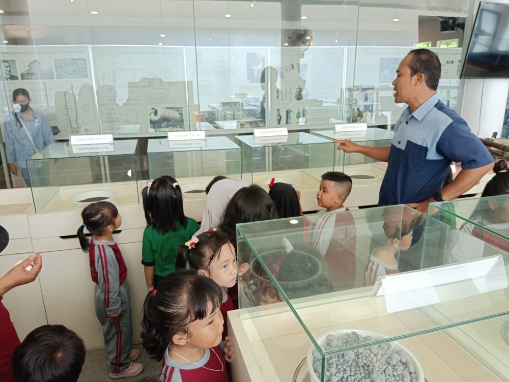 Mengenal Sejarah Timah dan Kota Mentok, Museum Timah Indonesia Mentok Sering Dikunjungi Pelajar