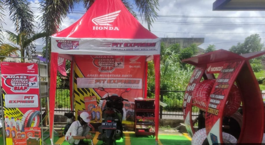 Honda Babel Cabang NSS Pangkalpinang Sediakan Jaminan Layanan After Sales Lewat PIT EXPRESS