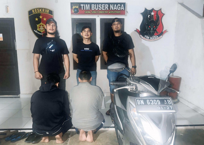 Gasak Sound System Puluhan Jutaan, Dua Remaja di Pangkalpinang Diringkus Buser Naga