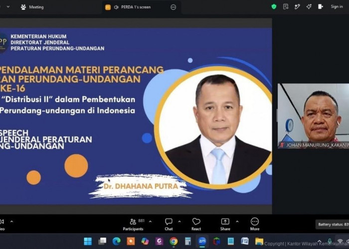 Kanwil Kemenkum Babel Dalami Fenomena Distribusi II dalam Pembentukan Peraturan Perundang-undangan
