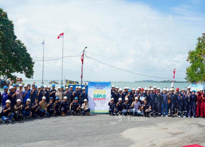 Peringatan Bulan K3 Nasional di PT Timah Tbk Area Bangka Utara, Gelar Simulasi hingga Berikan Penghargaan 