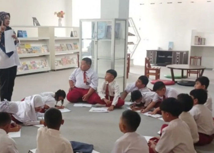 Perpusda Bangka Barat Hadirkan Wahana Membaca Menyenangkan