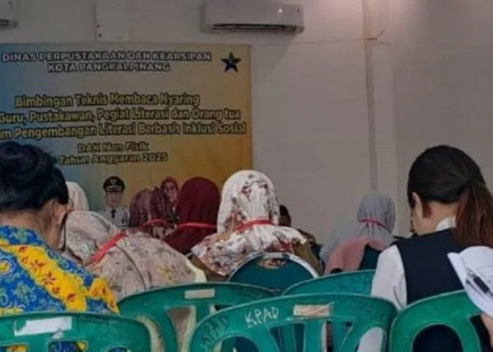 Minat Baca Masyarakat Pangkalpinang Tertinggi se Babel