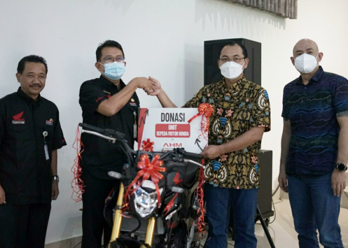 Tingkatkan Mutu Pembelajaran Kejuruan, Honda Babel Resmikan Tempat Uji Kompetisi di SMKN 2 Pangkalpinang