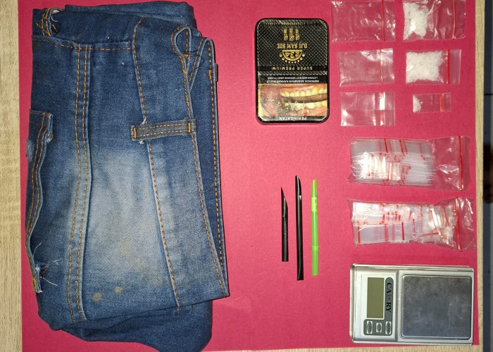 Pemuda di Toboali Simpan Sabu, 4,21 Gram Menjadi Barang Bukti 