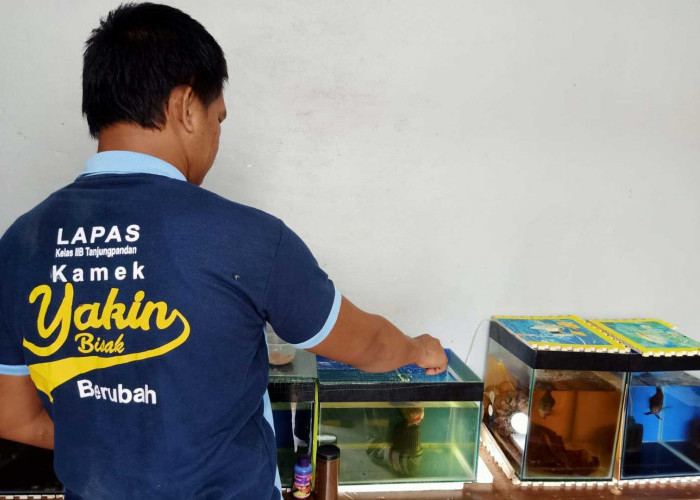 Bengkel Kerja Lapas Tanjungpandan Terdaftar Jadi Lembaga Pelatihan Kerja