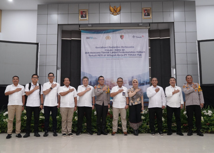 Bareskrim Polri Siap Dukung Pengamanan Aset dan Penegakan Hukum di Wilayah Operasional PT Timah Tbk 