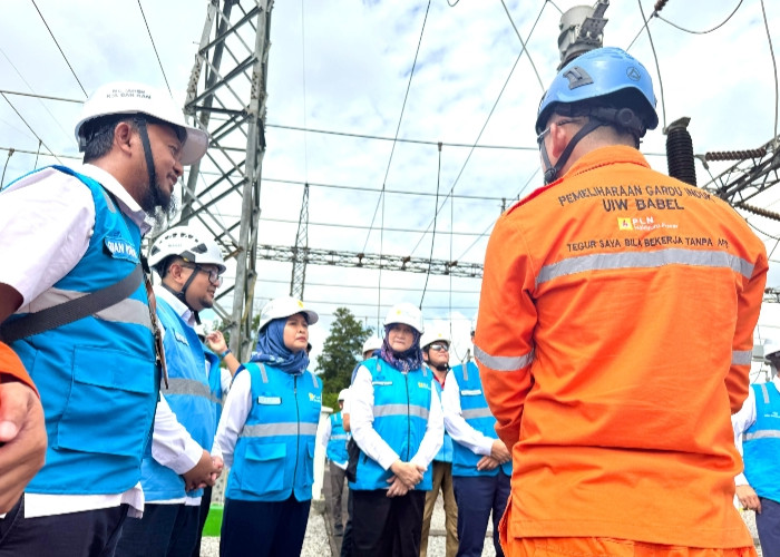 PLN UIW Babel Kolaborasi PLN ES Laksanakan Safety Stand Down Day 2025 dan Management Walkdown