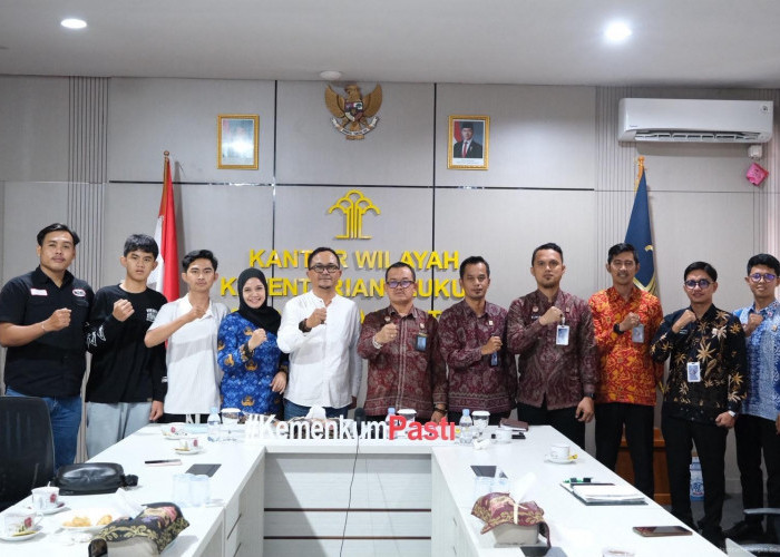 Perkuat Pelindungan Karya Seni Budaya, Kanwil Kemenkum Babel Terima Audiensi Seniman Daerah