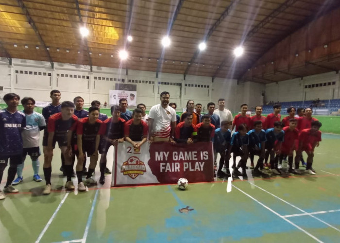 112 Tim Futsal Bertanding di Turnamen Prabowo Futsal Cup 2023
