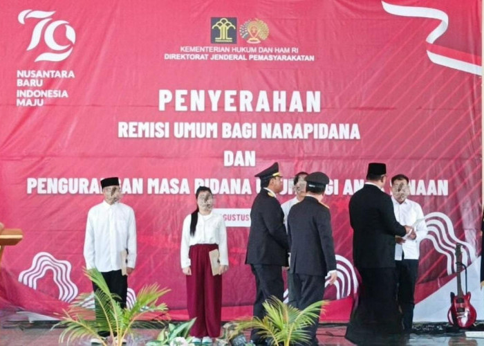 369 Warga Binaan Lapas Pangkalpinang Terima Remisi, 11 Warga Binaan Langsung Bebas