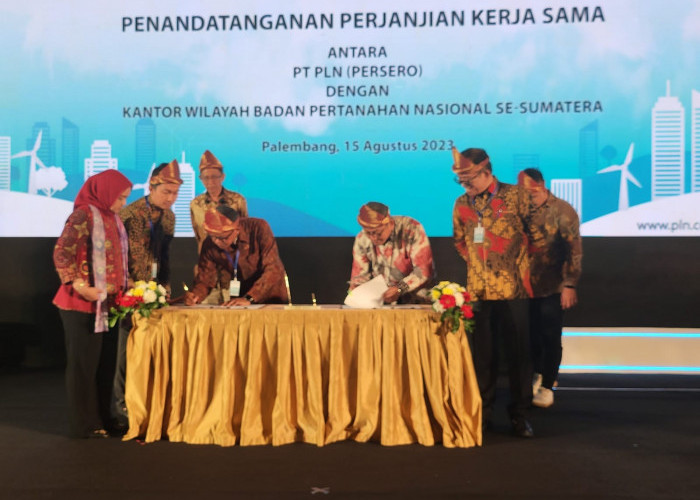 PLN dan BPN se-Sumatera Jalin Kerjasama Amankan Aset Negara