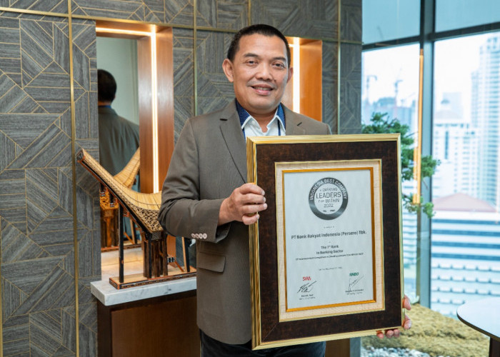 Lahirkan Pemimpin Terbaik, BRI Jadi Indonesia Best Companies in Creating Leaders from Within Awards 2022