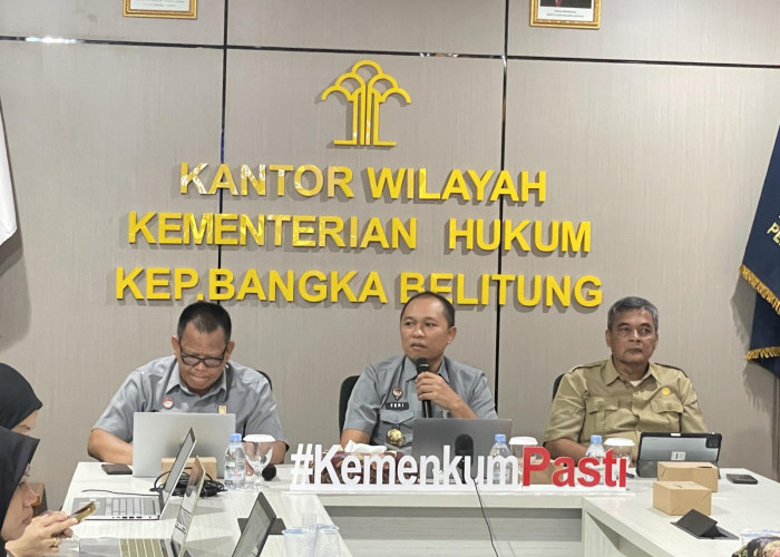 Kanwil Kemenkum Babel Harmonisasikan Lima Ranperkada Kabupaten Bangka Tengah