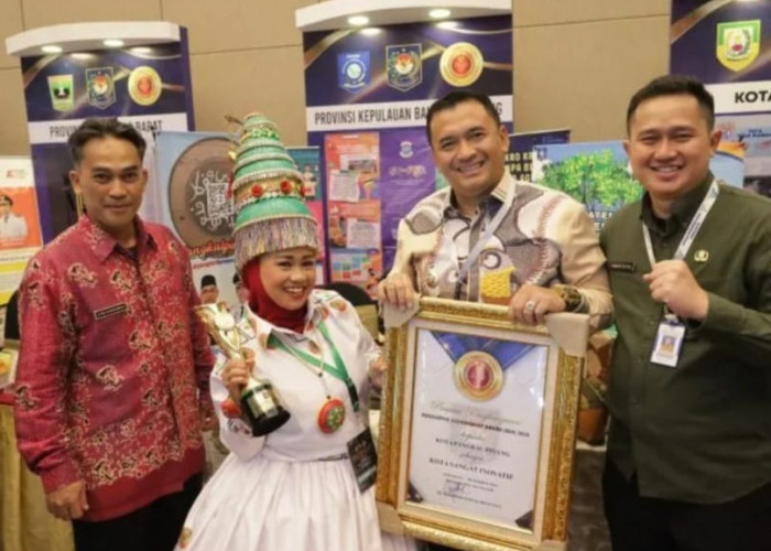 Kota Pangkalpinang Kembali Raih Inovatif Government Award