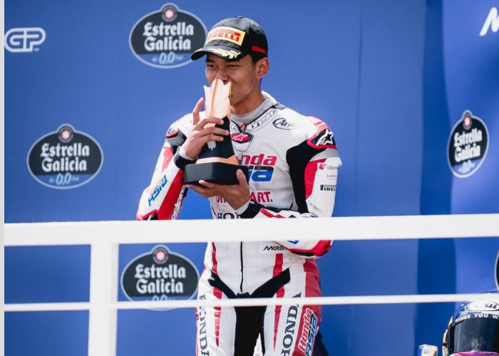 VEDA EGA PRATAMA UKIR SEJARAH, RAIH PODIUM 3 DI MOTO3 BRAZILIAN GP