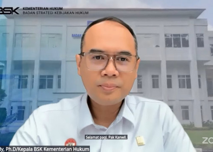 Kanwil Kemenkum Babel Ikuti Diskusi Strategi Kebijakan 2026