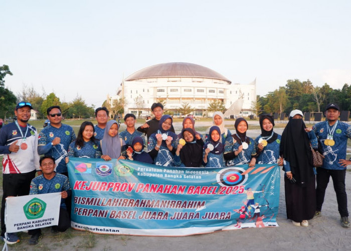 Kejurprov Bangka Belitung 2025, Kontingen Panahan Basel Berhasil Raih 12 Medali 