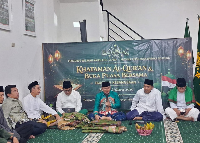 PWNU Babel Ajak Maknai Khatam Qur'an 17 Ramadan 1447 H,  Arif Menyikapi Kondisi Indonesia dan Global 