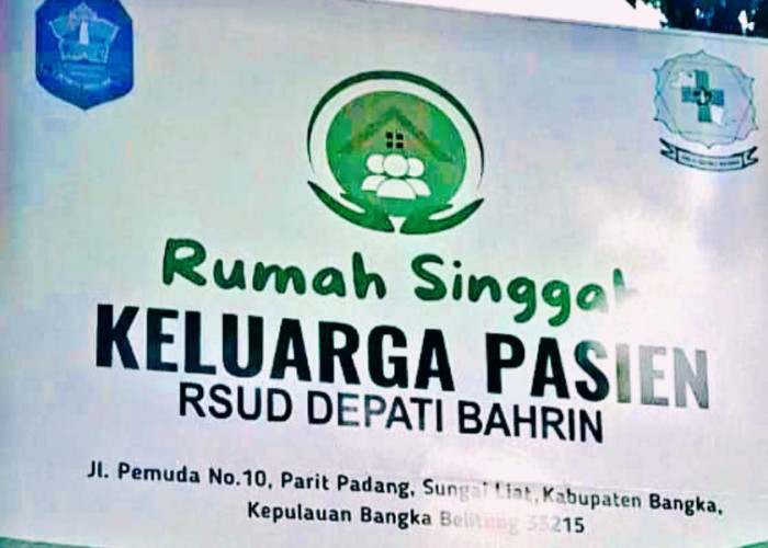 Bangka Siapkan Rumah Singgah Gratis Bagi Keluarga Pasien RSUD Depati Bahrin