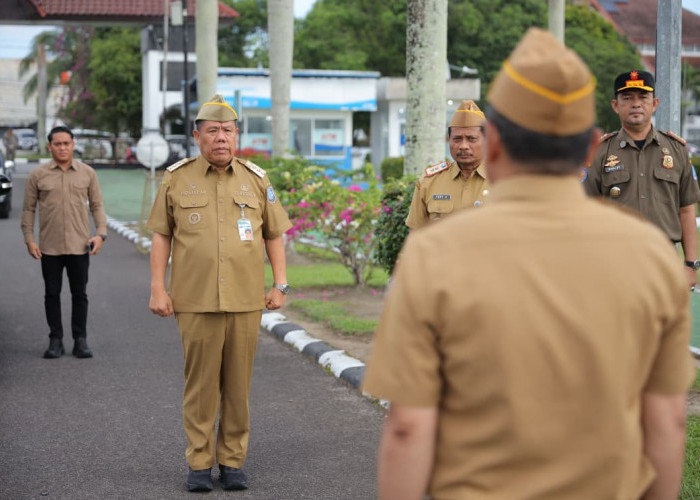 Gubernur Hidayat Arsani Pimpin Apel, Apresiasi Dukungan Masyarakat dan ASN