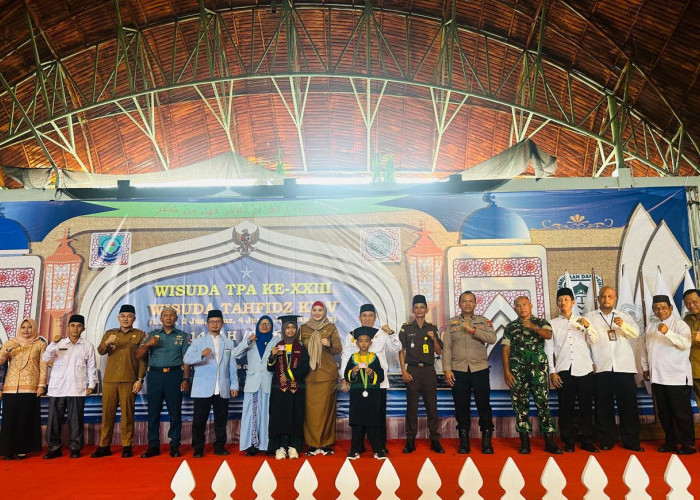 ​Ribuan Santri BKPRMI Basel Diwisuda, Pemkab Tetap Pertahankan Insentif Guru Ngaji